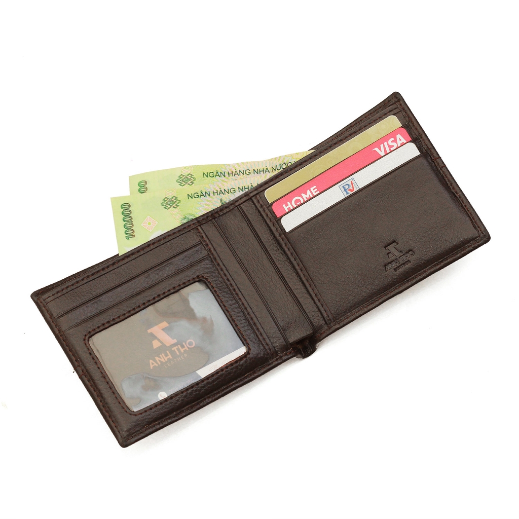 Ví ngang da bò Ý MIN-15