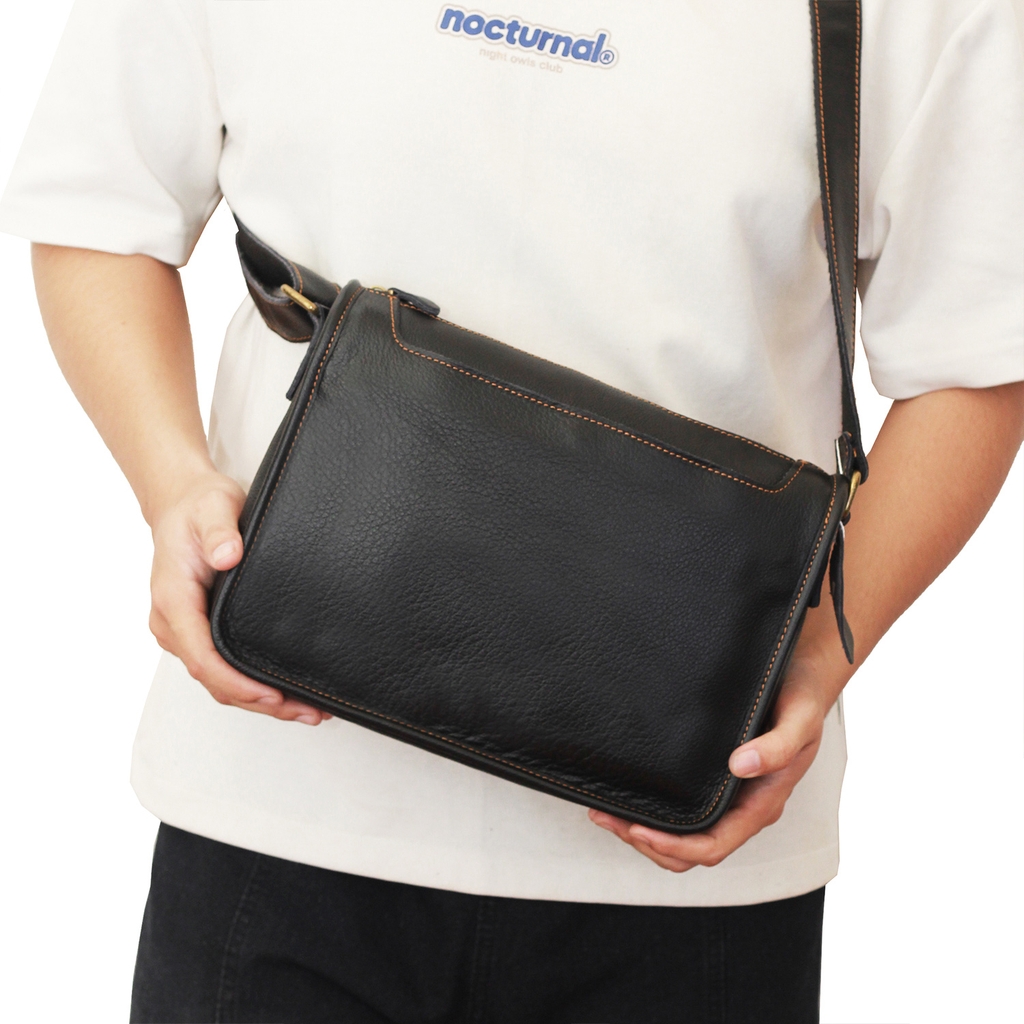 Túi đeo chéo da bò M2CB-12