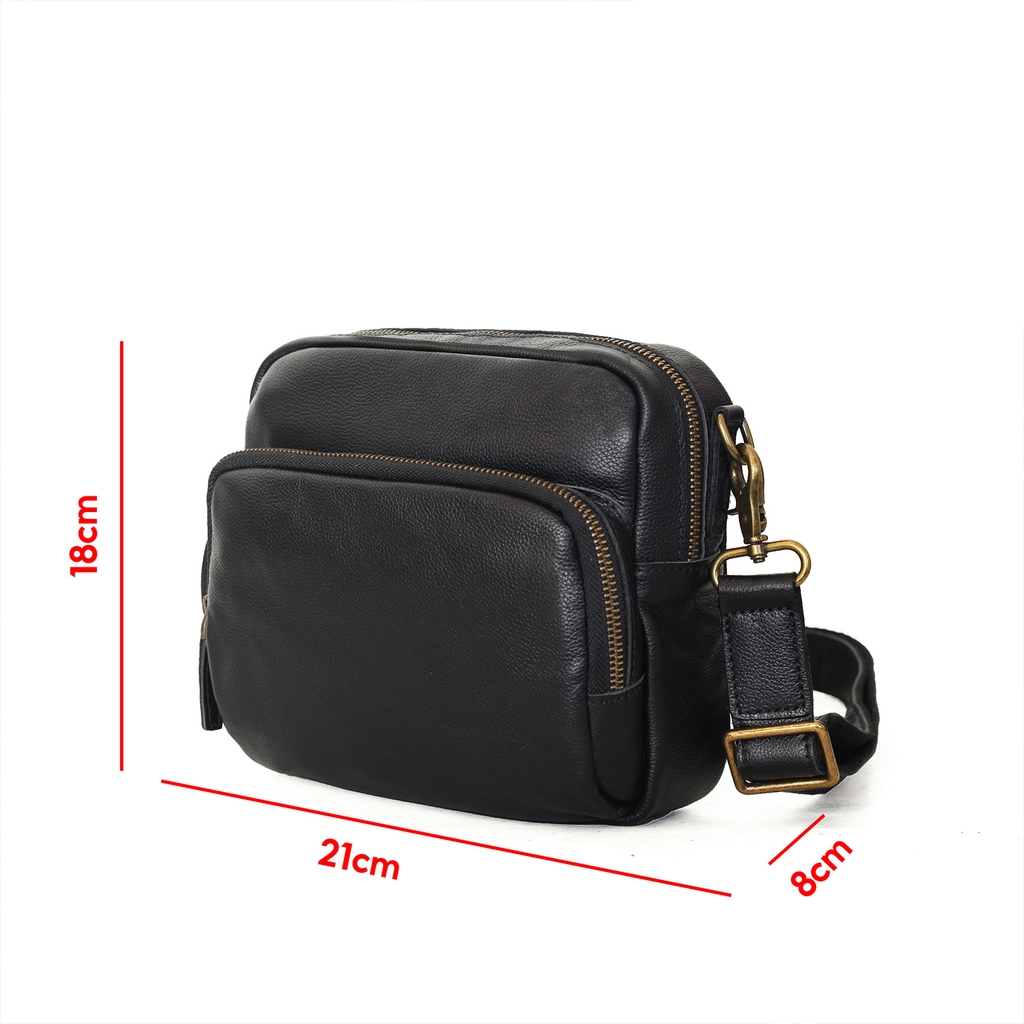 Túi đeo chéo da bò M2CB-10