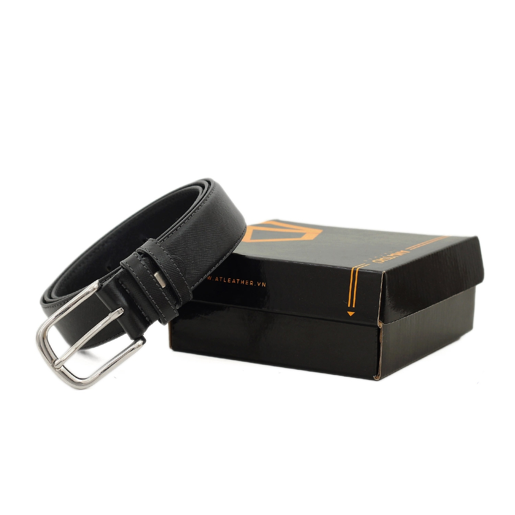 Thắt lưng da bò khoá thép TONY | MSAKT35-02