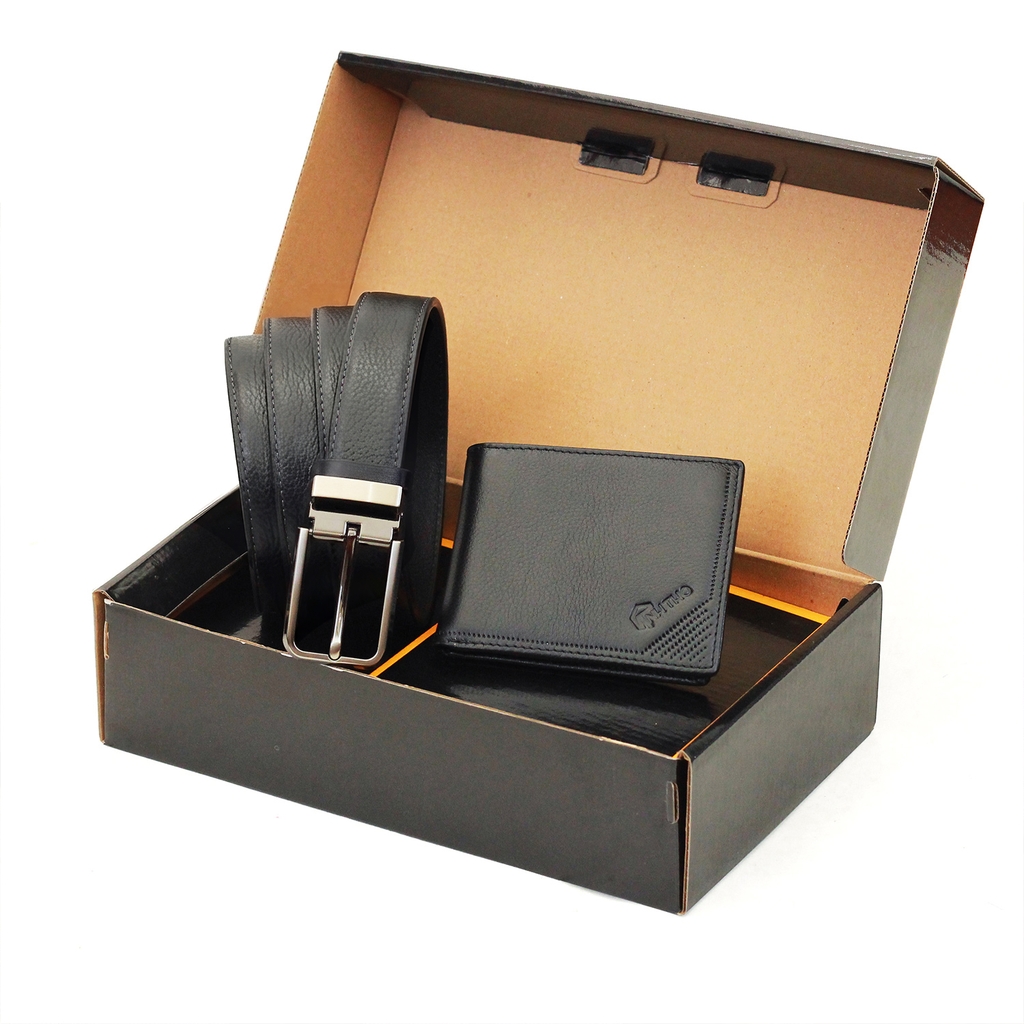 Combo Thắt lưng MIKK3-02 + Ví MIN-12