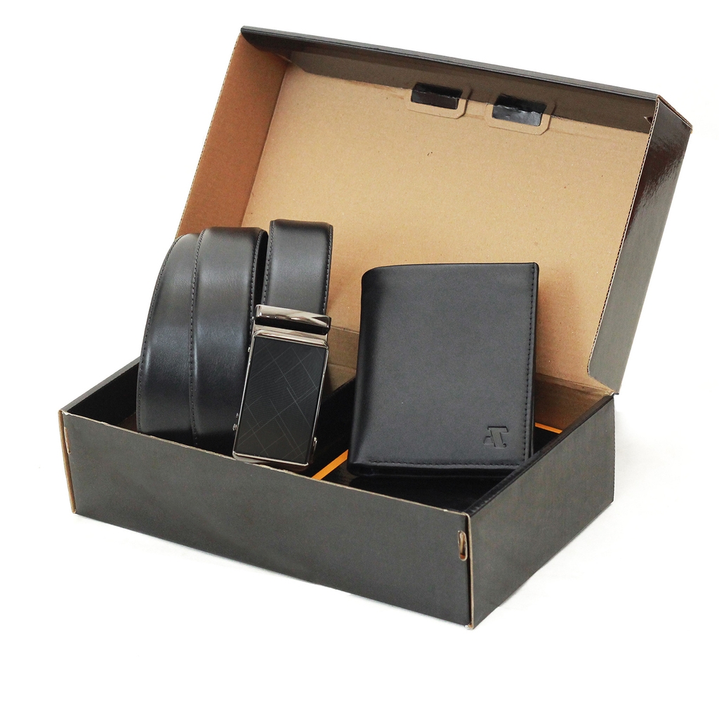 Combo Thắt lưng MNT4-70 + Ví EMO ĐỨNG