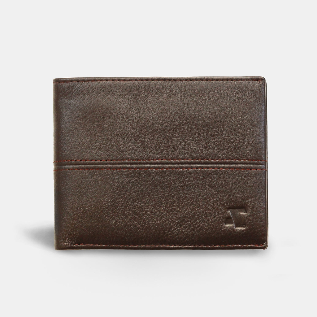 Ví ngang da bò Ý MIN-15