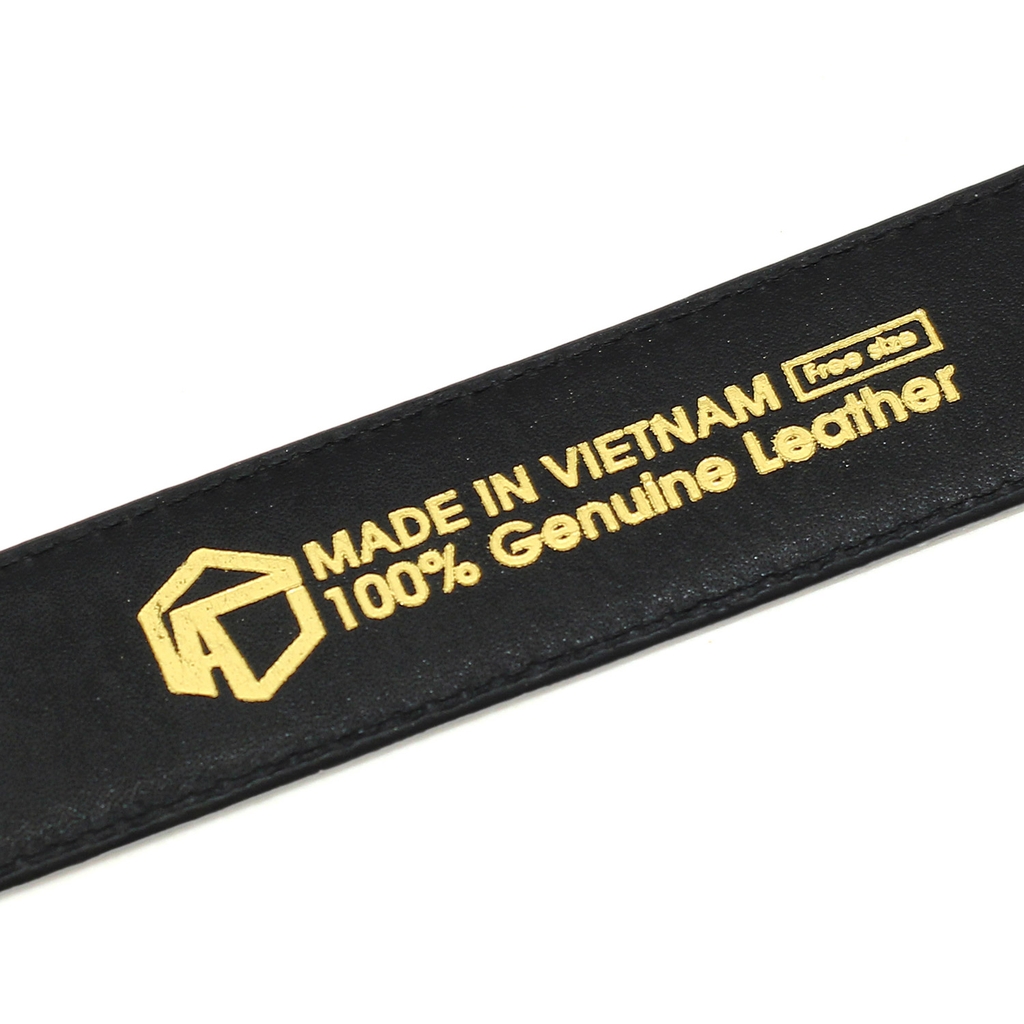 Thắt lưng da bò khoá thép TONY | MSAKT35-02