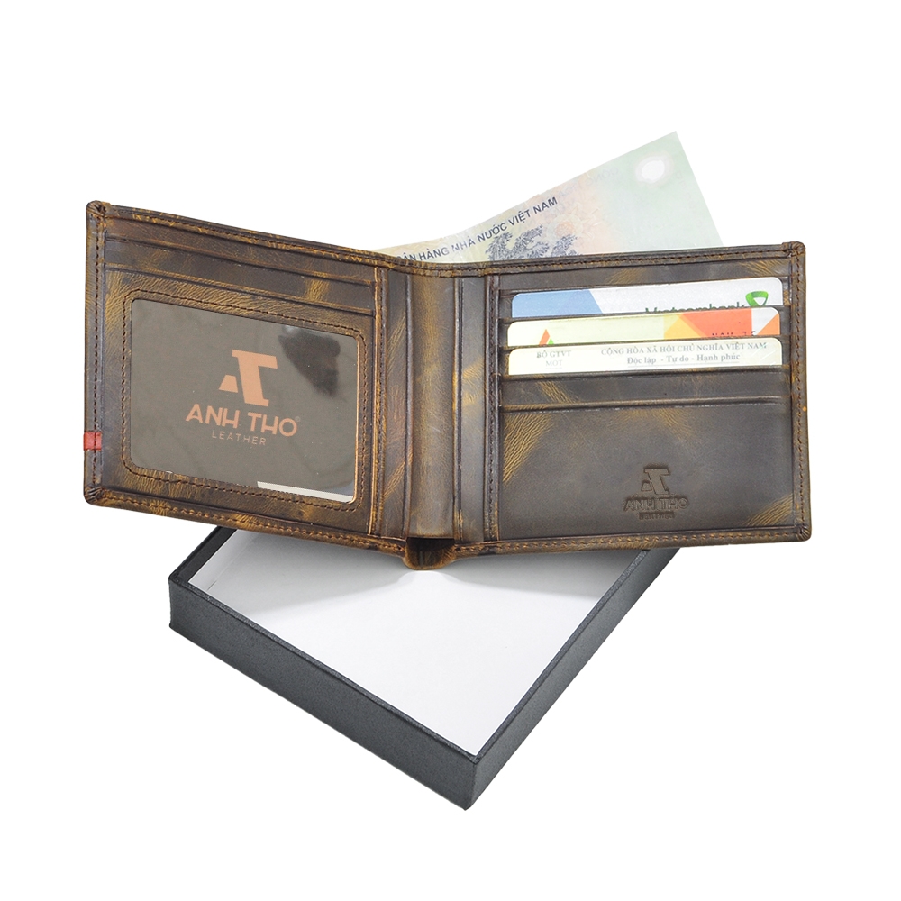 Ví nam da bò AT063 - Da Pull up Highlight