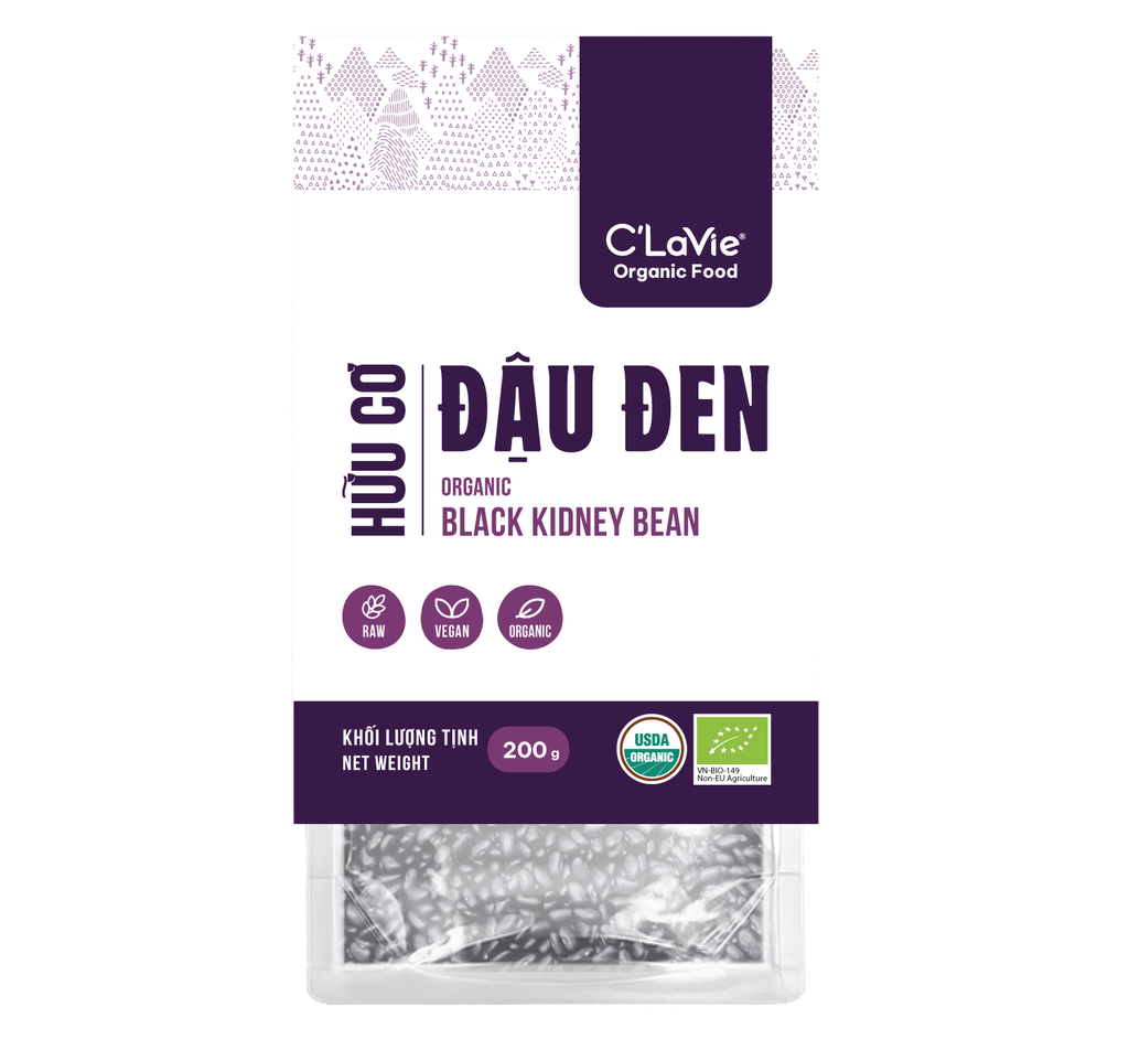 Đậu đen hữu cơ C'LaVie 200g