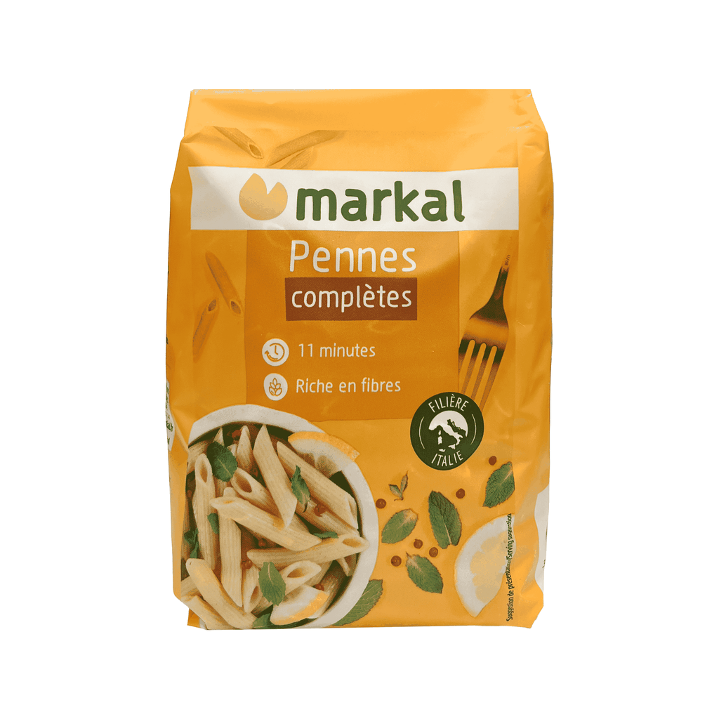 Mì ống penne lứt hữu cơ Markal 500g