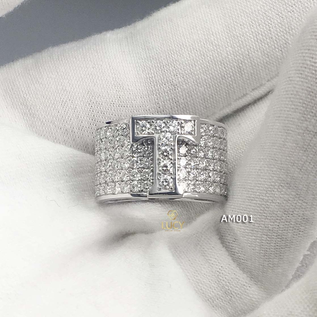 AM001 Nhẫn vàng nam hàng thiết kế LUCY JEWELRY