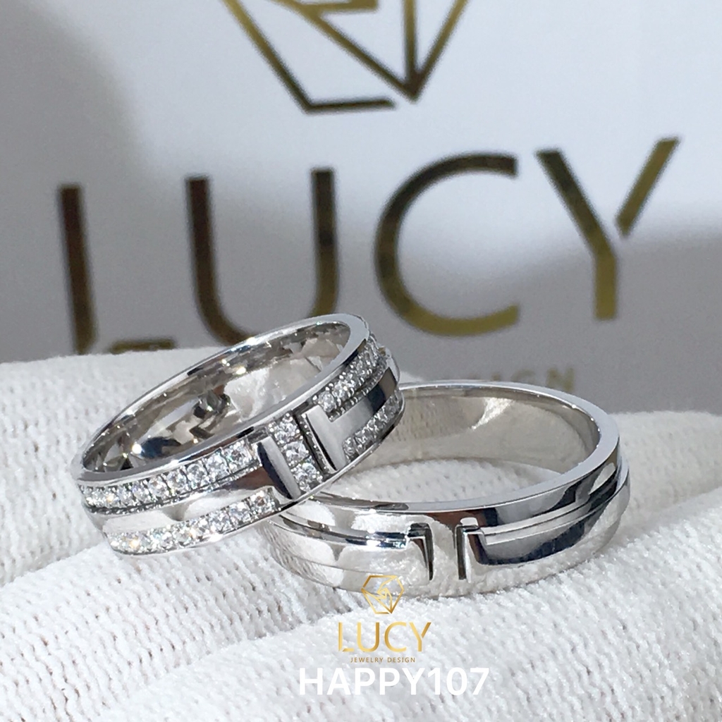 HAPPY107 Nhẫn cưới thiết kế, nhẫn cưới đẹp - Lucy Jewelry