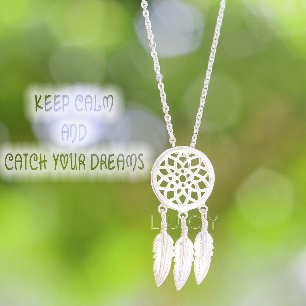 (HÀNG ORDER) Dây chuyền dream catcher - DC209