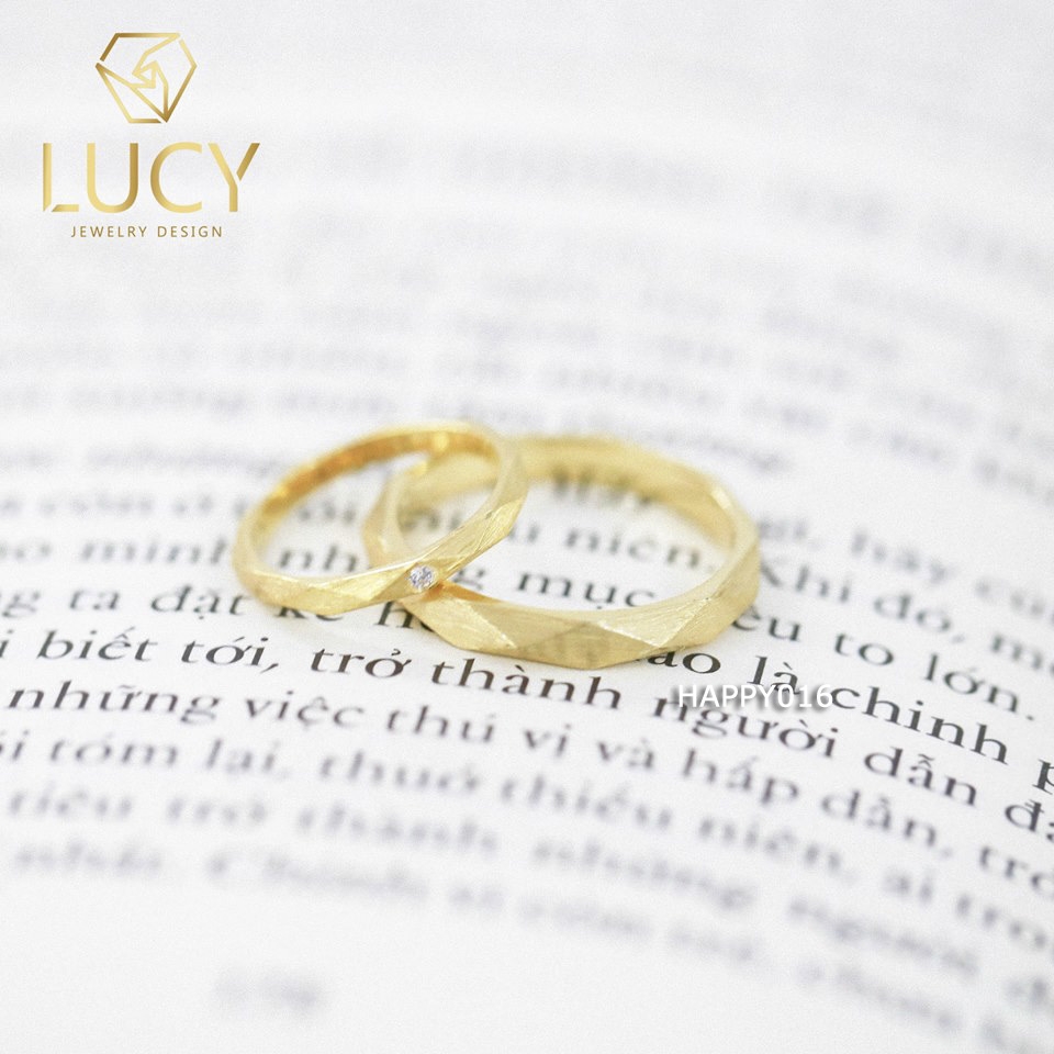 HAPPY016 Nhẫn cưới thiết kế - Lucy Jewelry