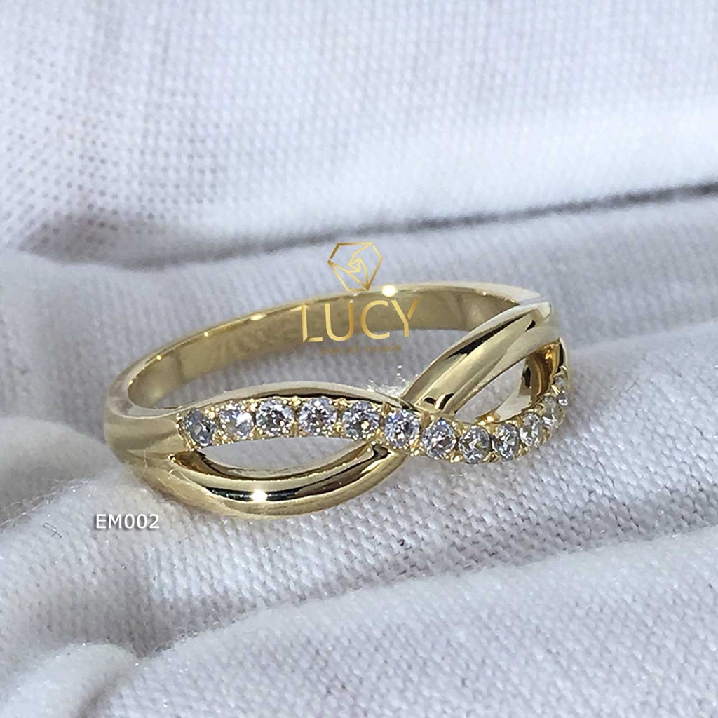 EM002 Nhẫn nữ, nhẫn vàng, nhẫn vô cực, nhẫn thiết kế - Lucy Jewelry