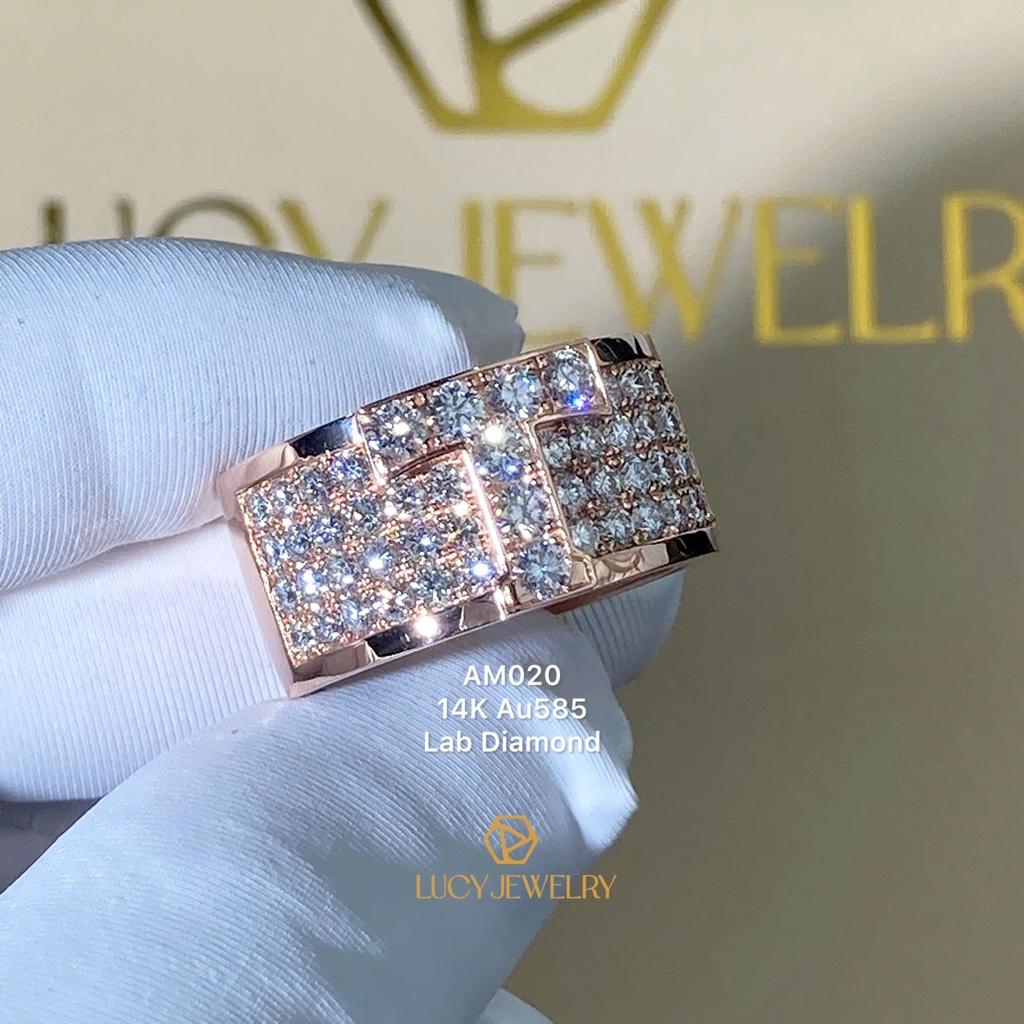 AM020 - Nhẫn nam, hàng thiết kế - Lucy Jewelry