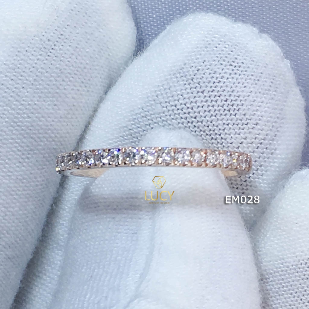 EM028 Nhẫn nữ, nhẫn vàng, nhẫn thiết kế, nhẫn cầu hôn, nhẫn đính hôn - Lucy Jewelry