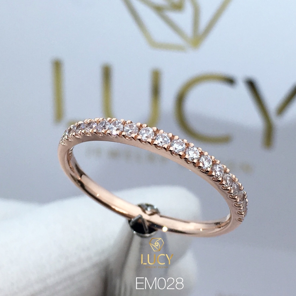 EM028 Nhẫn nữ, nhẫn vàng, nhẫn thiết kế, nhẫn cầu hôn, nhẫn đính hôn - Lucy Jewelry