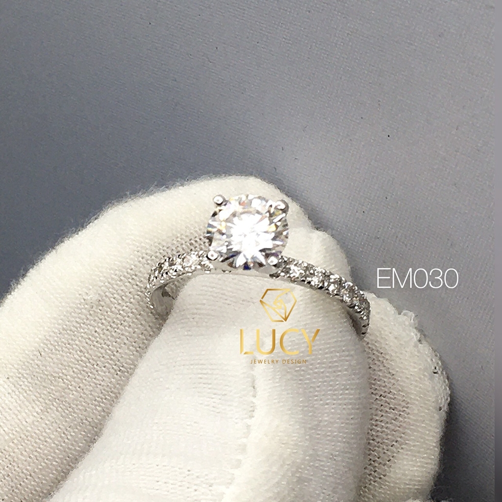 EM030 Nhẫn nữ ổ cao, nhẫn vàng, nhẫn thiết kế, nhẫn cầu hôn, nhẫn đính hôn - Lucy Jewelry