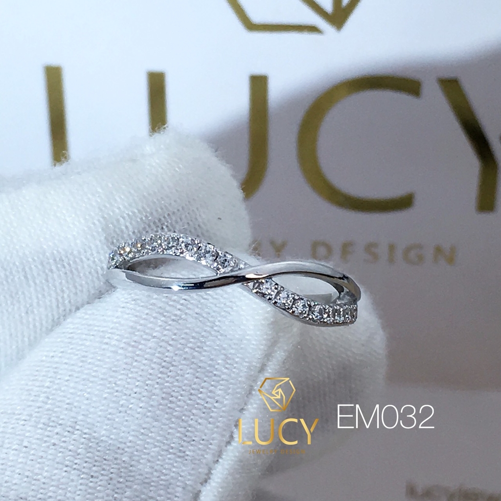 EM032 Nhẫn nữ, nhẫn vàng, nhẫn vô cực, nhẫn thiết kế - Lucy Jewelry