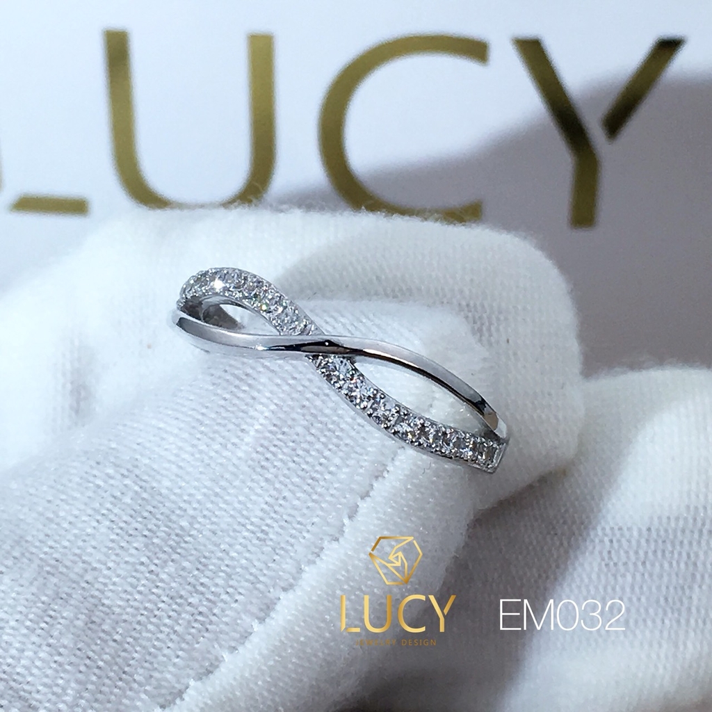 EM032 Nhẫn nữ, nhẫn vàng, nhẫn vô cực, nhẫn thiết kế - Lucy Jewelry