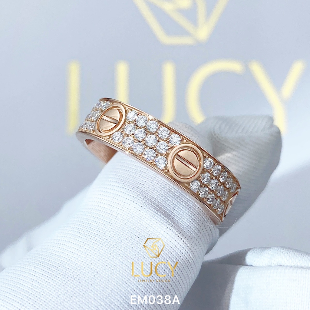 EM038A Nhẫn C.A.R.TI.ER full đá, nhẫn vàng, nhẫn thiết kế - Lucy Jewelry
