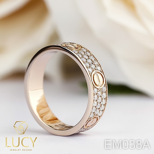 EM038A Nhẫn C.A.R.TI.ER full đá, nhẫn vàng, nhẫn thiết kế - Lucy Jewelry