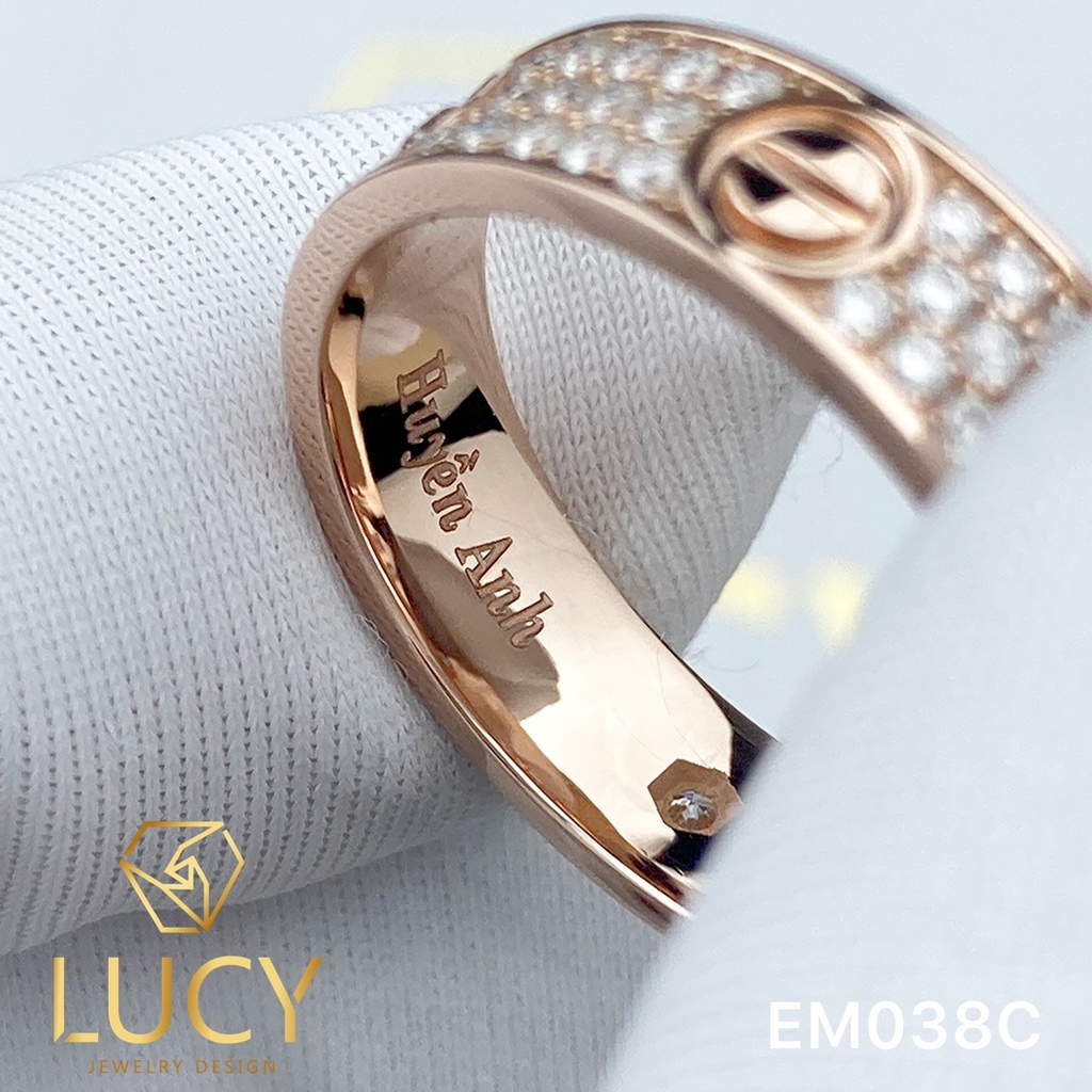 EM038C Nhẫn C.A.R.TI.ER full đá, nhẫn vàng, nhẫn thiết kế - Lucy Jewelry