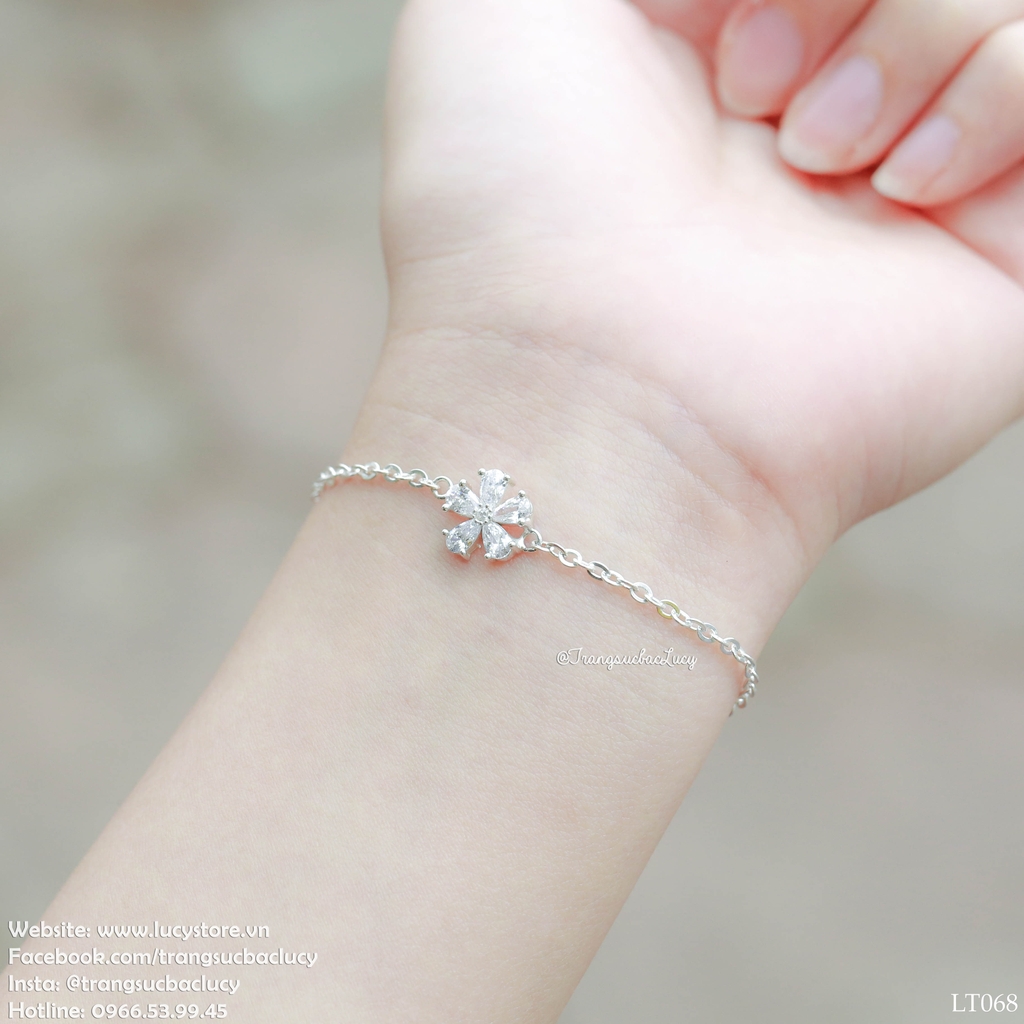 Lắc tay hoa daisy - LT068 (hàng order)