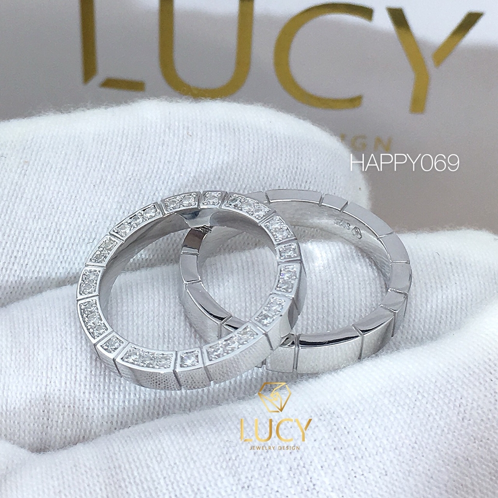 HAPPY069 Nhẫn cưới thiết kế - Lucy Jewelry