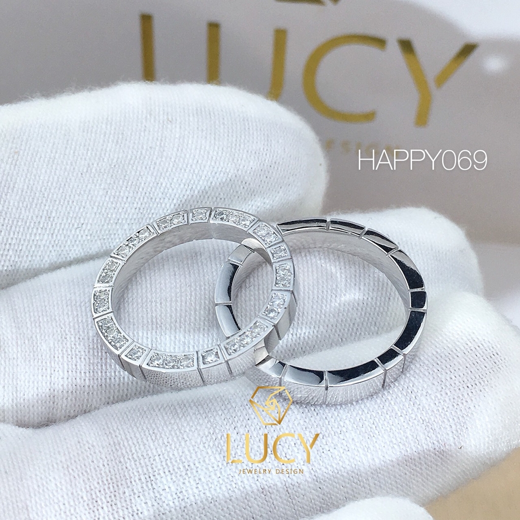 HAPPY069 Nhẫn cưới thiết kế - Lucy Jewelry