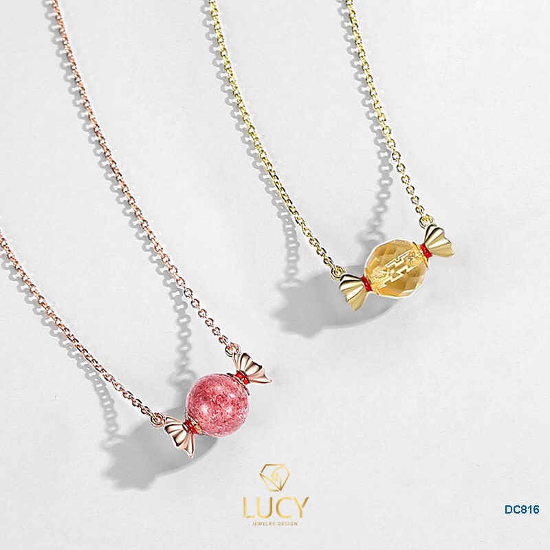 DC816 Dây chuyền viên kẹo bạc ý - LUCY JEWELRY