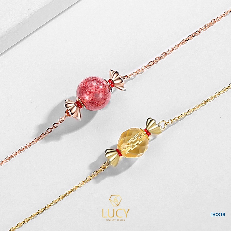 DC816 Dây chuyền viên kẹo bạc ý - LUCY JEWELRY