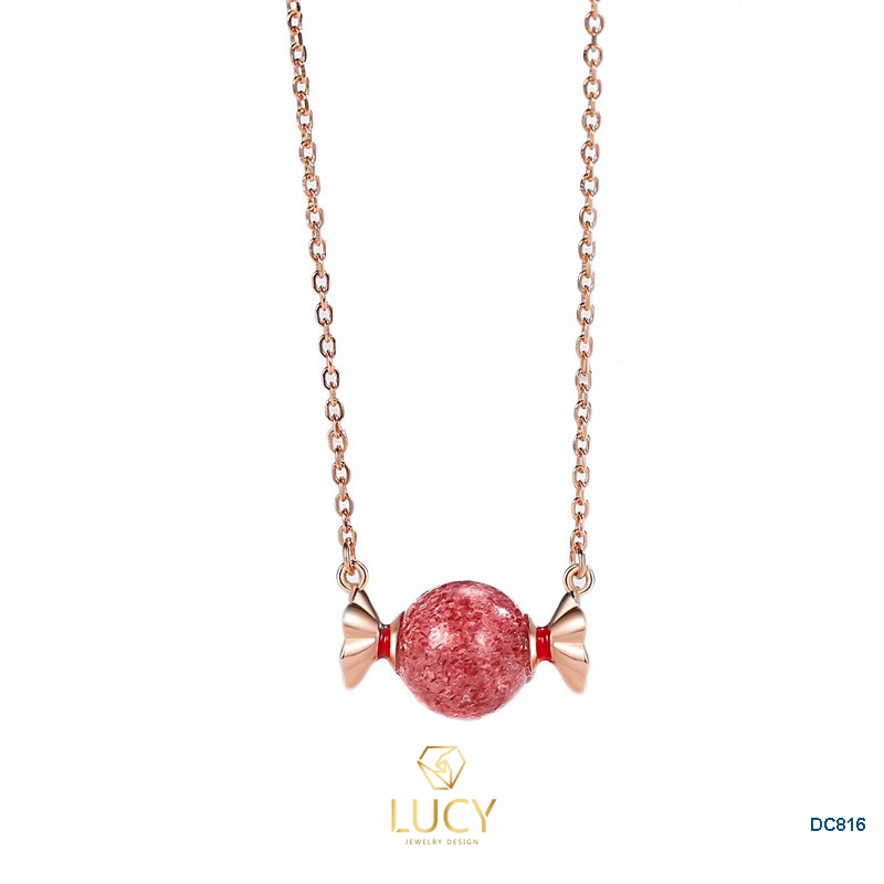 DC816 Dây chuyền viên kẹo bạc ý - LUCY JEWELRY