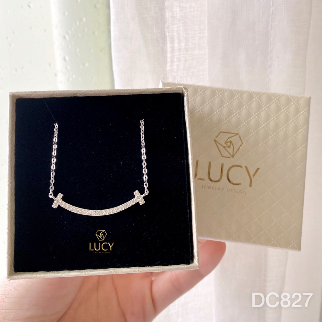 DC827 DÂY CHUYỀN SMILE BẠC TRANG SỨC LUCY