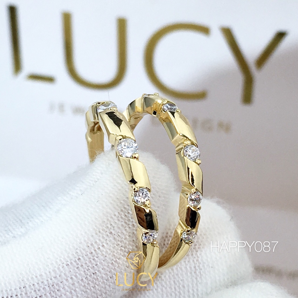 HAPPY087 Nhẫn cưới thiết kế - Lucy Jewelry