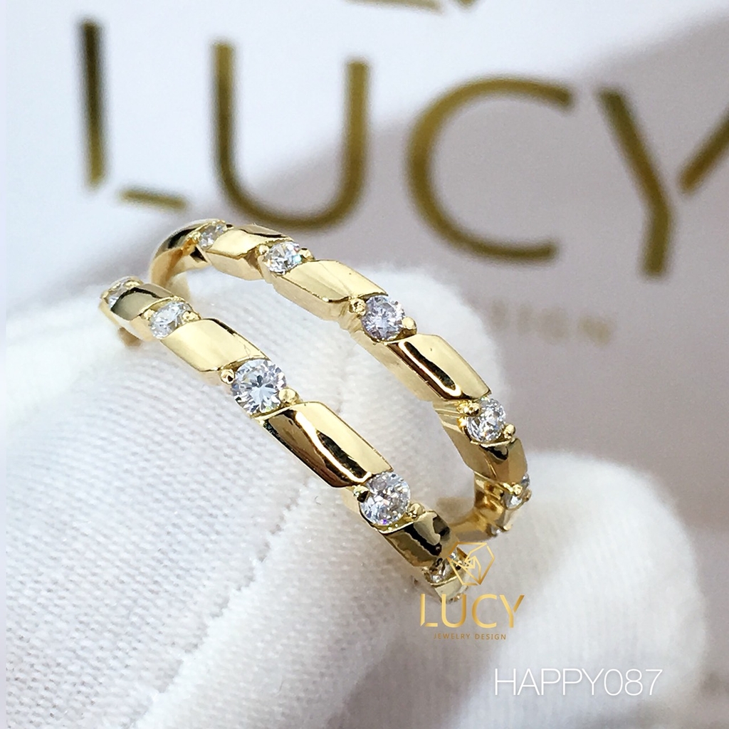 HAPPY087 Nhẫn cưới thiết kế - Lucy Jewelry
