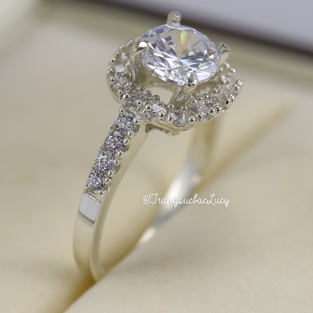 Nhẫn bạc nữ đẹp - RW179