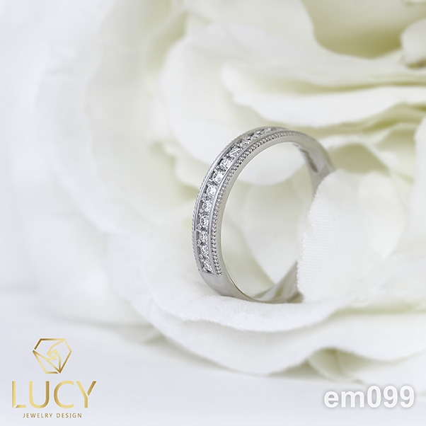 EM099 Nhẫn vàng nữ,  nhẫn nữ thiết kế - Lucy Jewelry