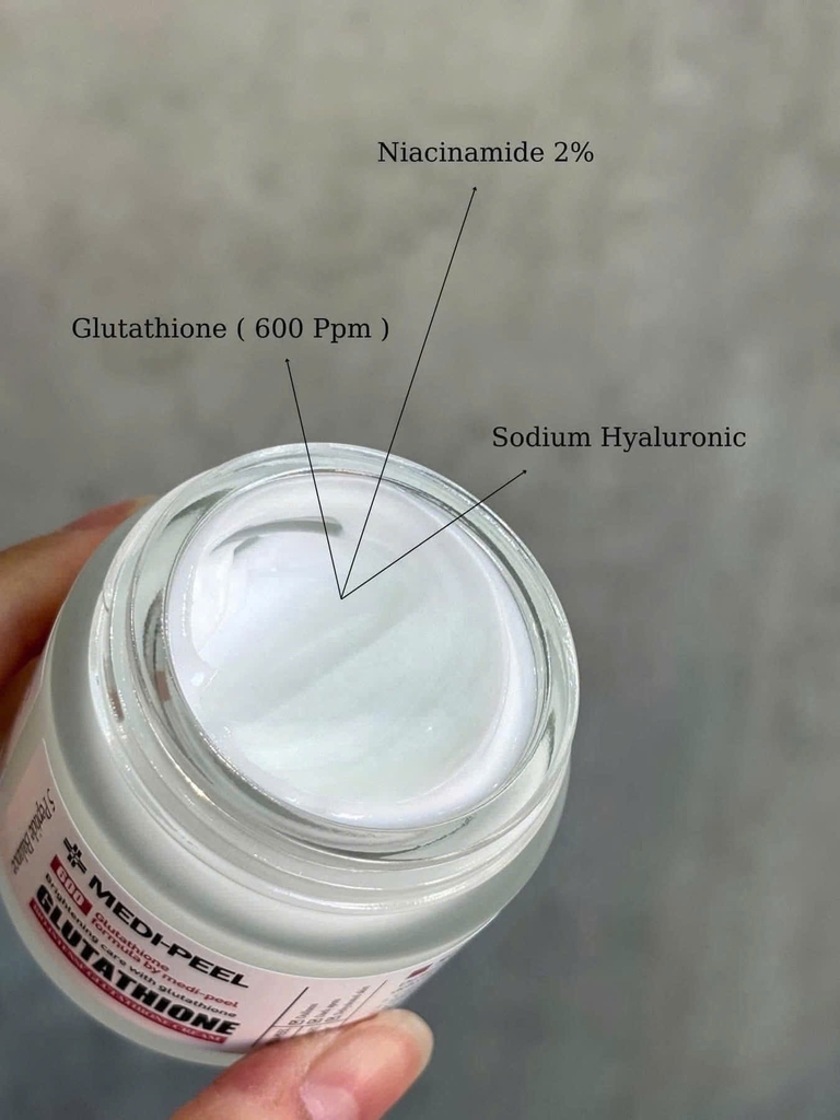 glutathione 600 hàn quốc Kem Dưỡng Medi-Peel Bio-Intense White Cream 50g- Epitalon Peptide – Kylo Niacinamide Bar Size:2g - $57.03