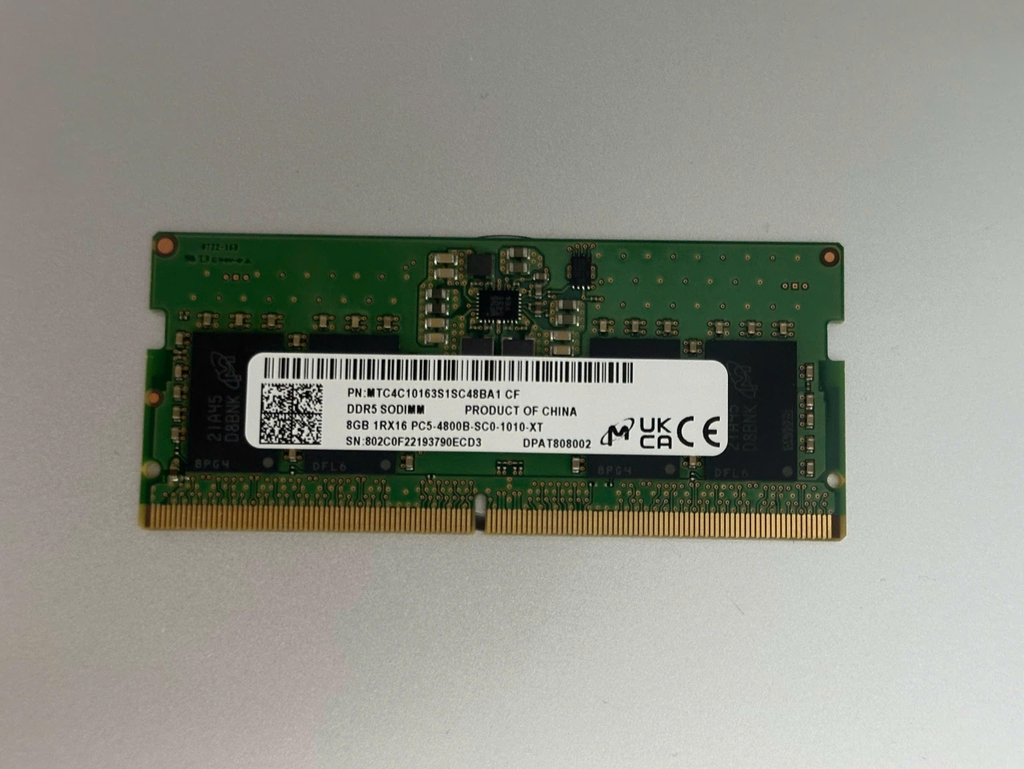 RAM Laptop 8GB DDR5 Bus 4800 / 5600