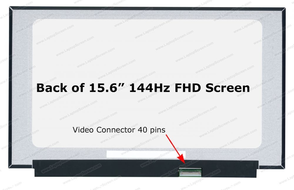 thumbnail interactive-video image 1 of Dell G15 5510/5511/5515 15.6" FHD 144Hz LCD Screen Upgrade – Innolux B156HAN080 1 of 2