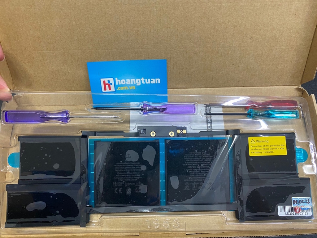 PIN MACBOOK PRO 15INCH A1990 2018 2019 RETINA BATTERY A1953 - A1953