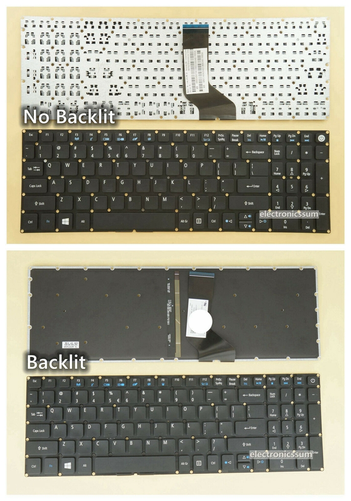 Bàn phím Acer Aspire A615-51 E5-576 ES1-524 V3-574 V3-575 V5-591G P459-M