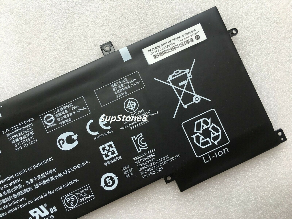 Pin dành cho Laptop HP Envy 13 13-AD000 13-AD019TU 13-AD023TU 13-AD110TU AD078TU 13-AD158TU 13-AD160TU - AB06XL