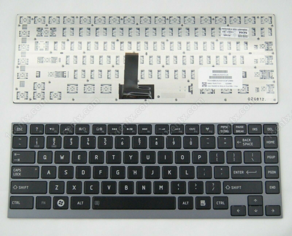 Keyboard Toshiba U900 U840 U800 U800W Z830 U835