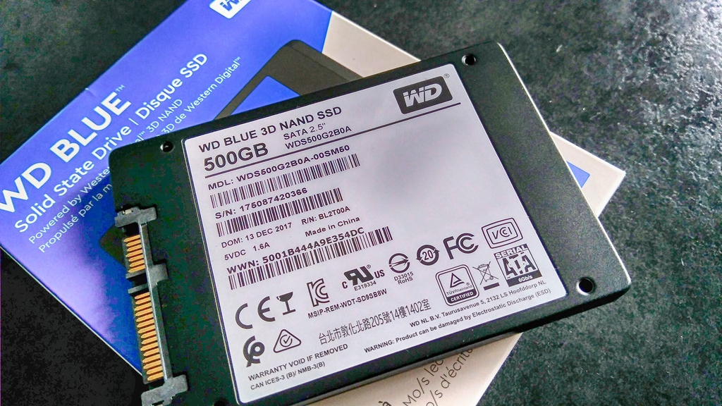 Ổ cứng SSD Western Digital Blue 500GB 2.5