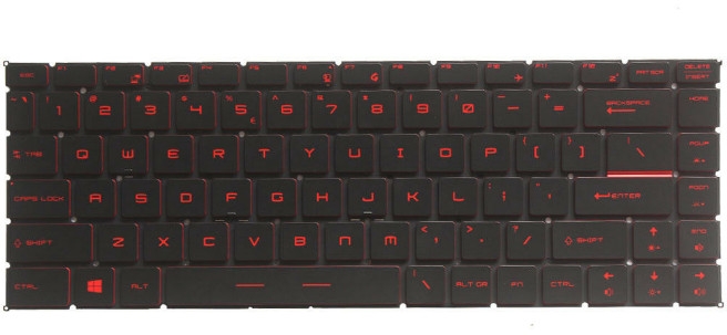 Keyboard MSI GF63 GF65 GS65 Stealth Thin 9SD 9SE 9SF 9SG RGB