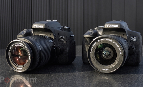 Canon ra bộ đôi EOS 750D và 760D cho người mới chơi DSLR