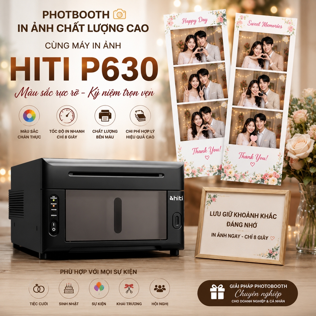 Máy in ảnh Hiti P630 Photobooth, Sự kiện