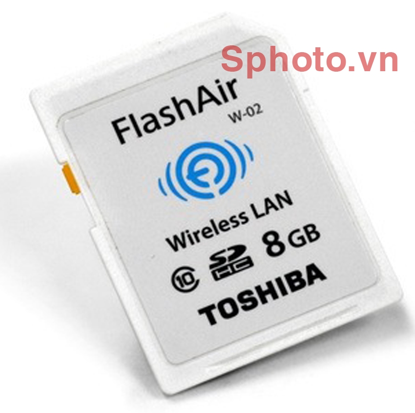 Thẻ nhớ SD Toshiba 8GB Class10 FlashAir Wireless