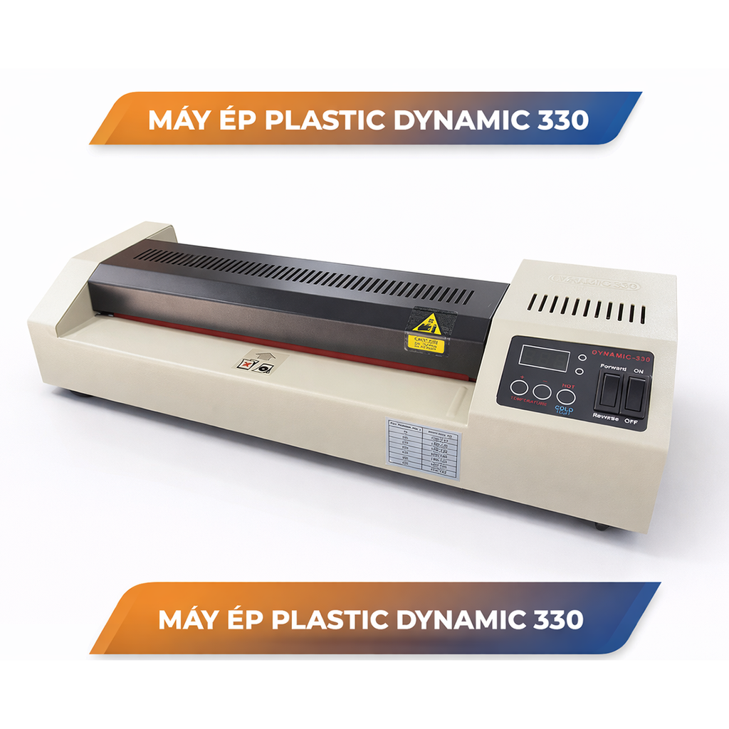 Máy ép plastic Dynamic 330LED khổ A3