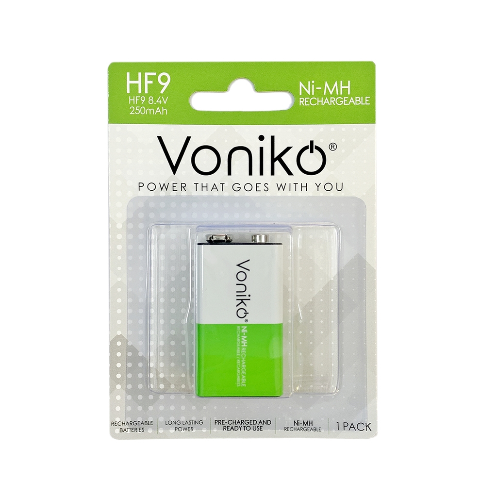 Pin sạc VONIKO USA HF9 9V